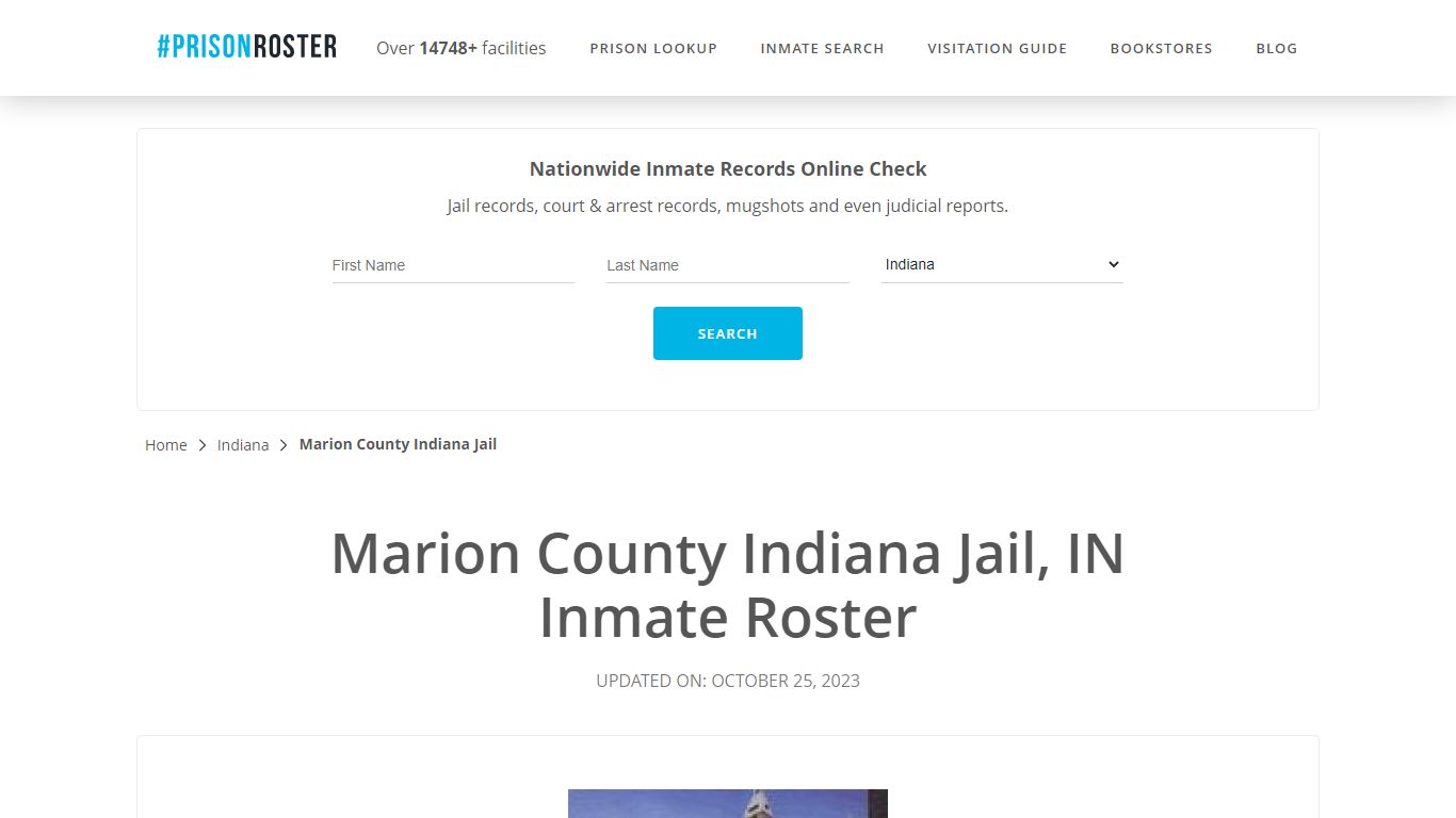 Marion County Indiana Jail, IN Inmate Roster - Prisonroster